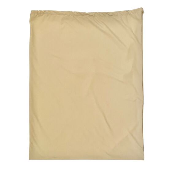 Lirika Matoshi New York Drawstring Cream Handbag Dust Bag 14"x18.5" - Picture 2 of 4